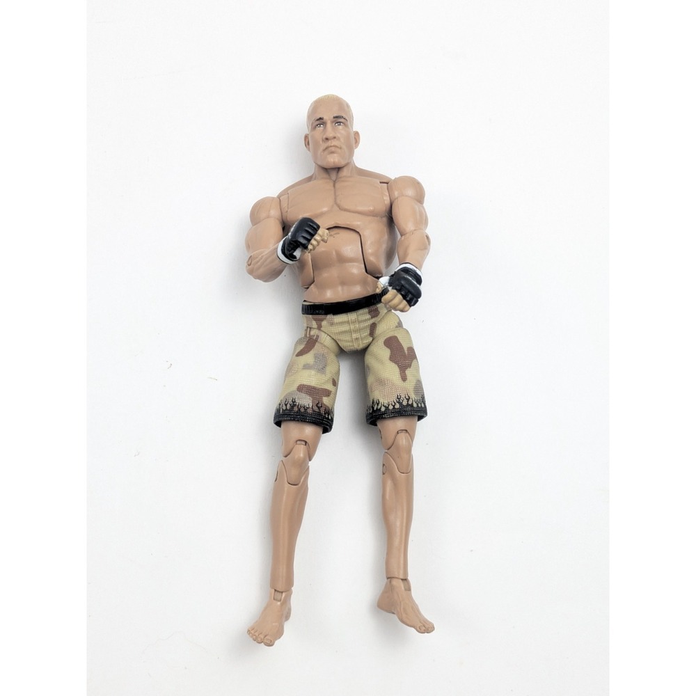 Tito Ortiz UFC Jakks Pacific 7" Figure  Ultimate‎ Battles 3  2009 Camo Loose